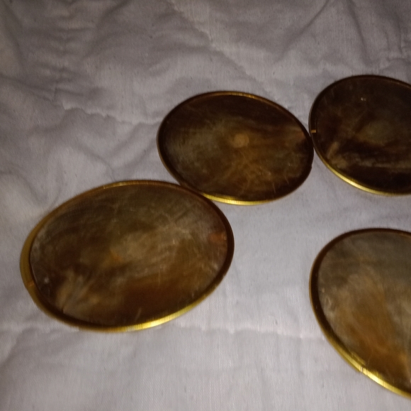 Mid Century Modern Drink Coasters Set Of 6 - Picture 2 of 8